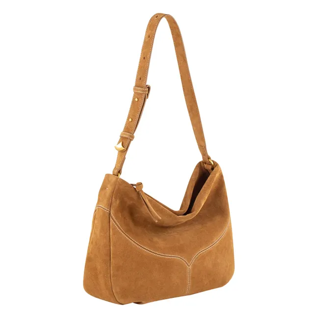 Sac Divilo Croûte de Cuir | Miel