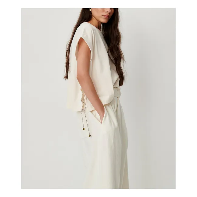 T-shirt Ernisto Coton Bio | Ecru
