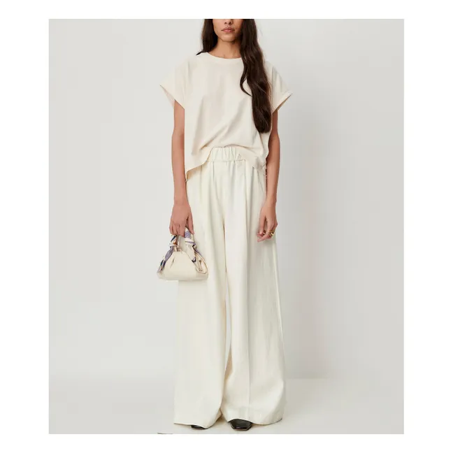 T-shirt Ernisto Coton Bio | Ecru