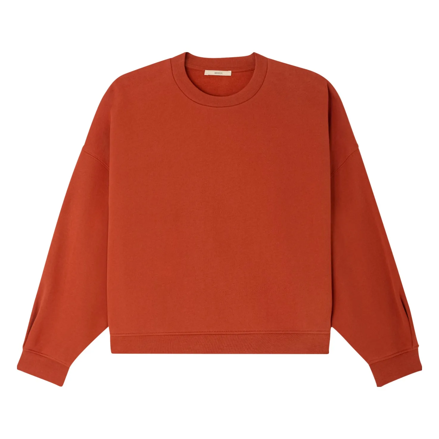Sweat Inea Coton | Marron- Image produit n°0