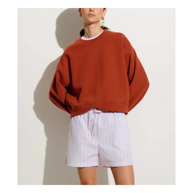 Sweat Inea Coton | Marron