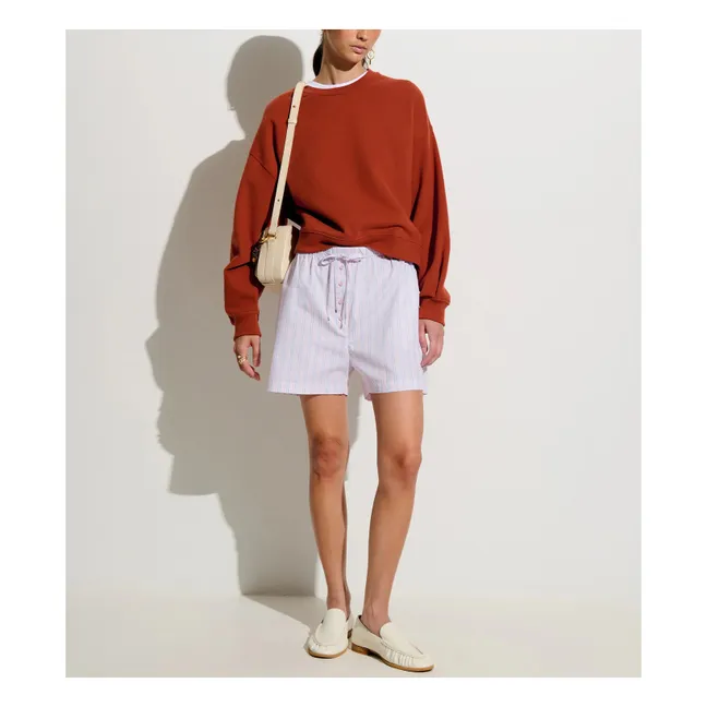 Sweat Inea Coton | Marron