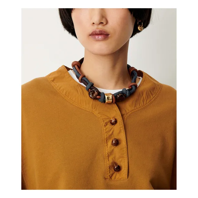 T-shirt Lift Coton | Hazelnut