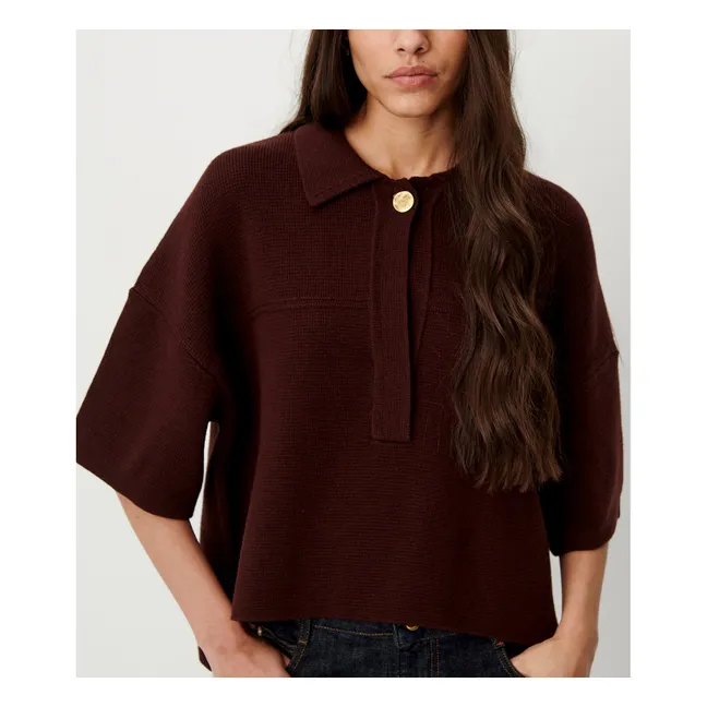 Polo Rigel Coton Bio | Prune