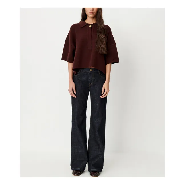 Polo Rigel Coton Bio | Prune