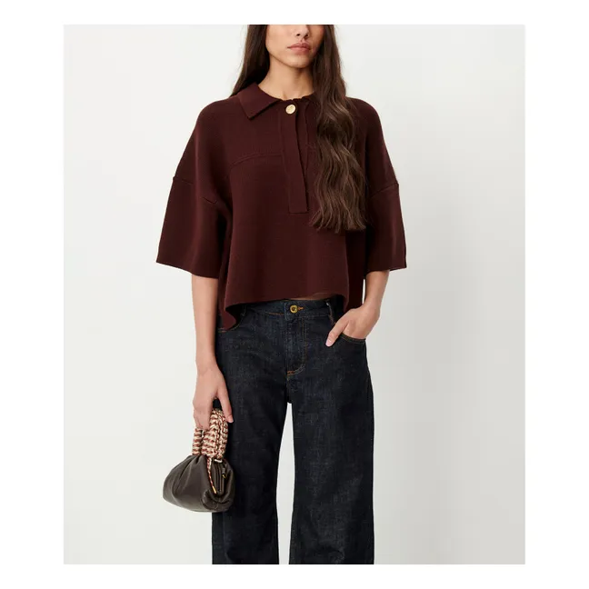 Polo Rigel Coton Bio | Prune
