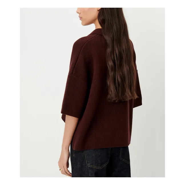 Polo Rigel Coton Bio | Prune
