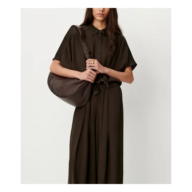 Blouse Alfassa | Marron foncé