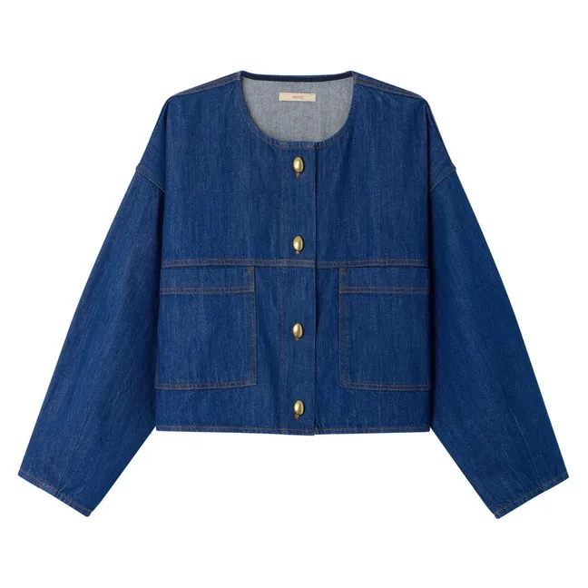 Veste Almodiva Coton Bio | Bleu