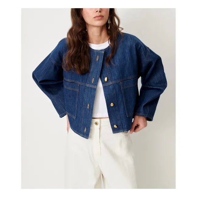Veste Almodiva Coton Bio | Bleu