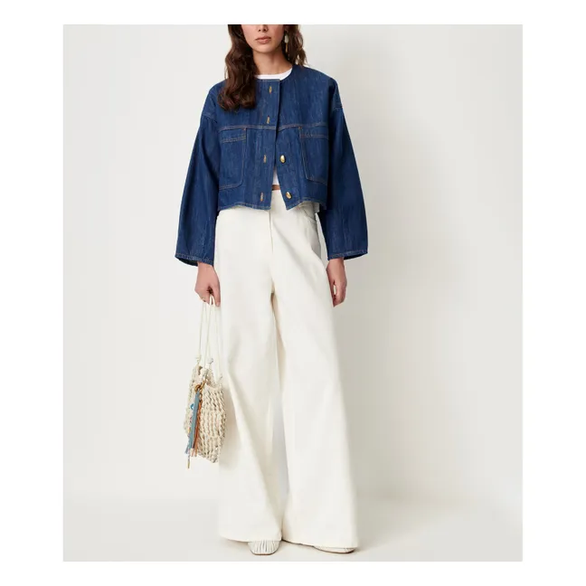 Veste Almodiva Coton Bio | Bleu