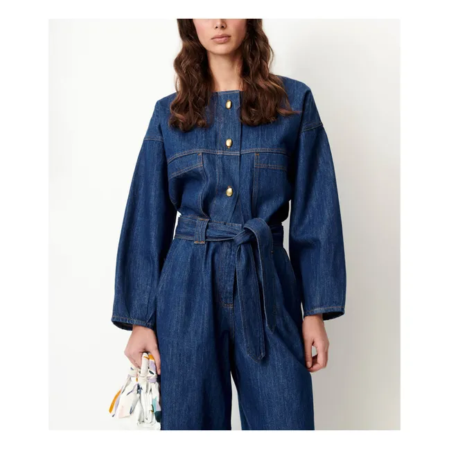 Veste Almodiva Coton Bio | Bleu