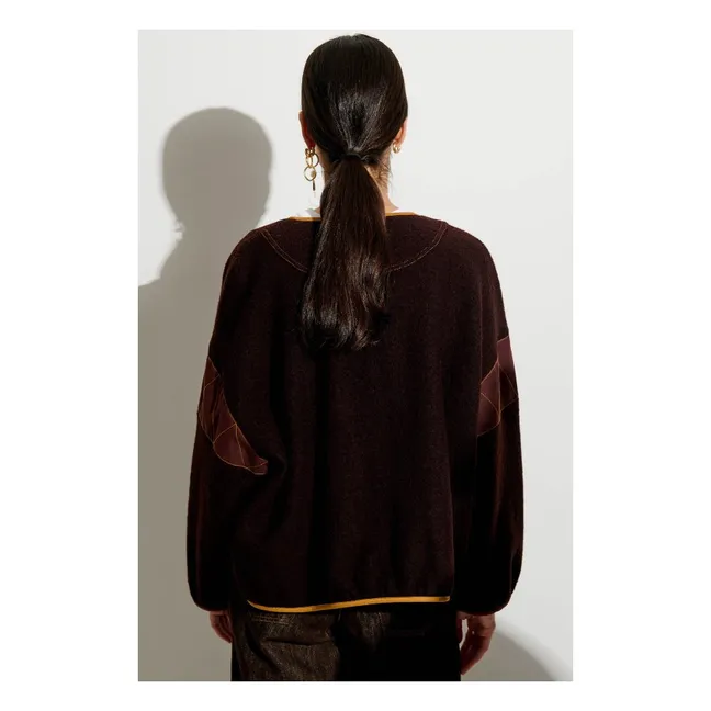 Veste Cold Night Laine | Marron