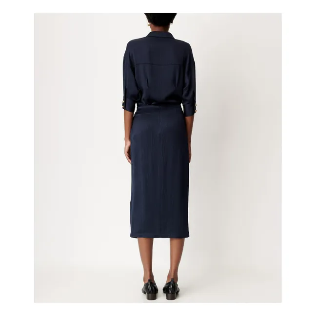 Blouse Darcy | Bleu marine