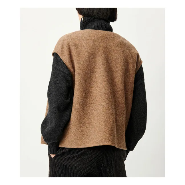 Veste Hanzo Laine | Beige