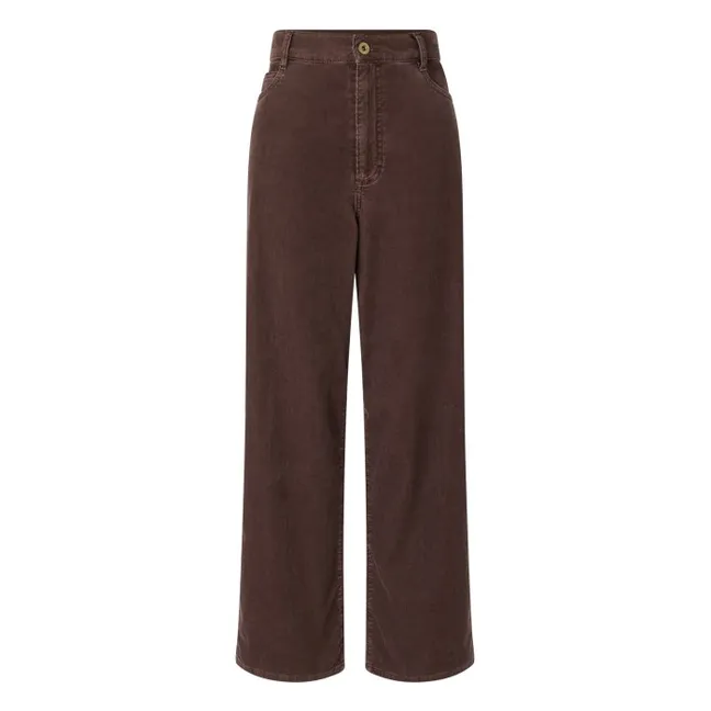 Pantalon Velvet Cruise Coton | Café