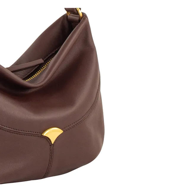 Sac Divilio Small Suède | Café