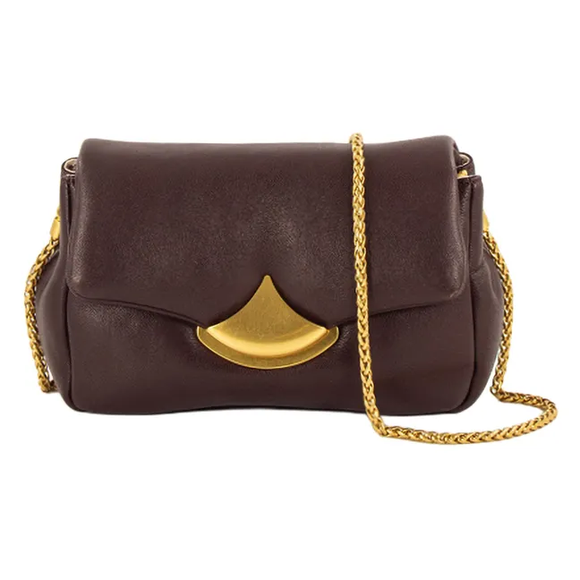 Sac Diviluz Puffy Cuir | Taupe
