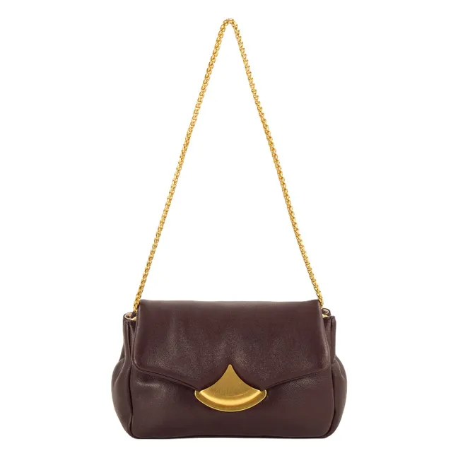 Sac Diviluz Puffy Cuir | Taupe