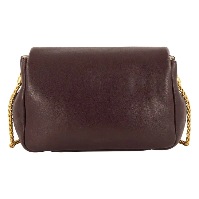 Sac Diviluz Puffy Cuir | Taupe