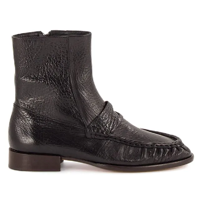 Bottines Gerodi Cuir | Noir