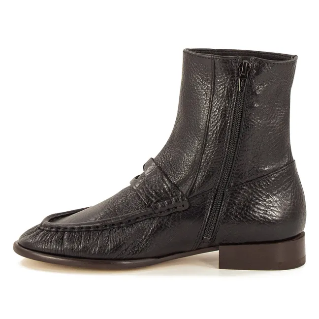 Bottines Gerodi Cuir | Noir