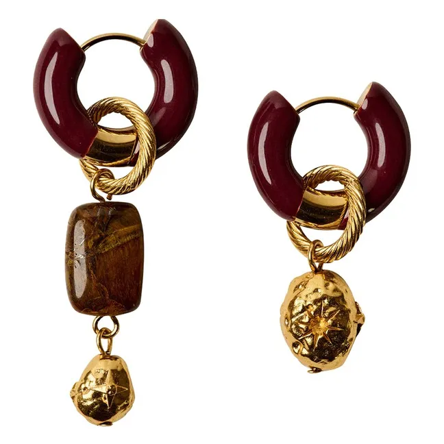 Boucles d'Oreilles Nilla | Doré