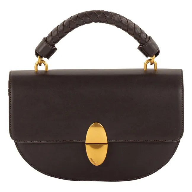 Sac Round Tesoro Cuir | Café