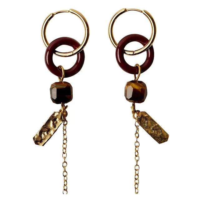 Boucles d'Oreilles Toti | Doré