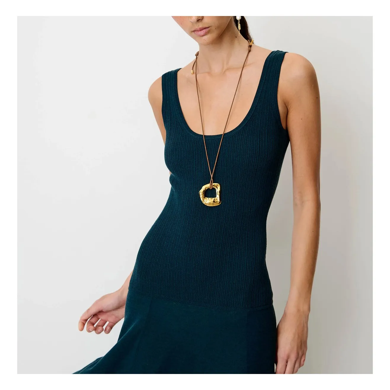 Robe Desna Coton Bio | Bleu- Image produit n°5