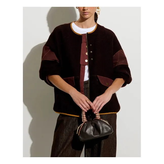 Veste Cold Night Laine | Marron