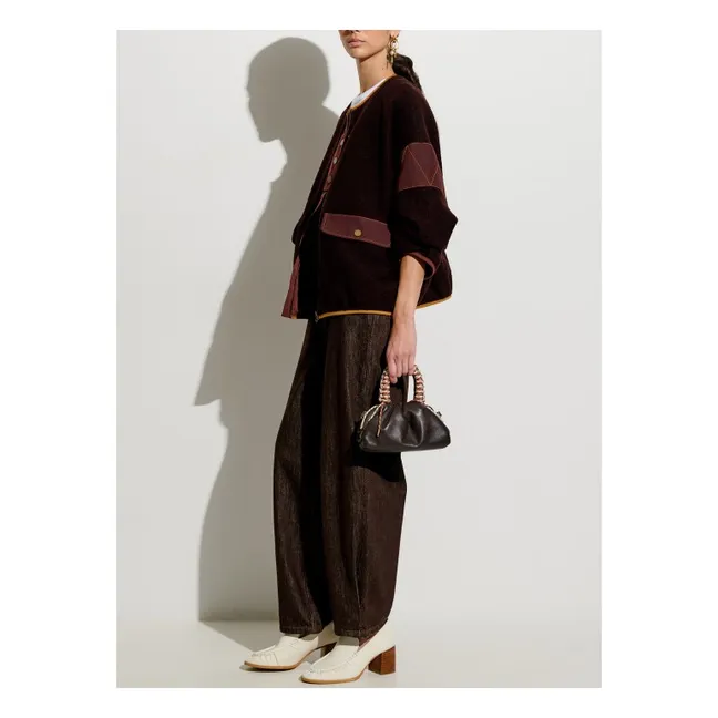 Veste Cold Night Laine | Marron
