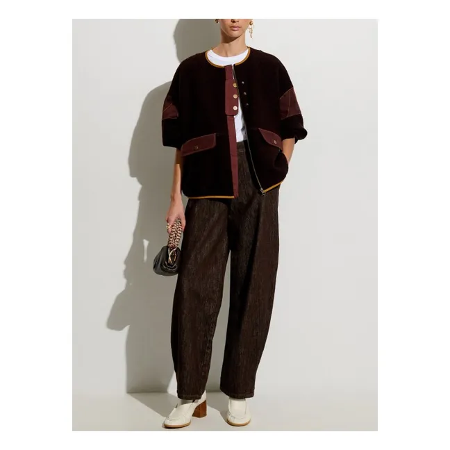 Veste Cold Night Laine | Marron