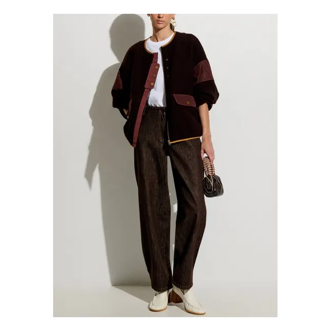Veste Cold Night Laine | Marron
