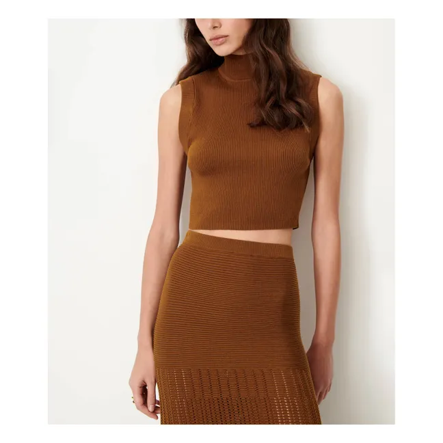 Top Auriss Coton Bio | Bronze