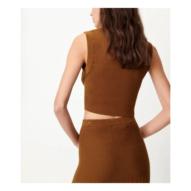 Top Auriss Coton Bio | Bronze
