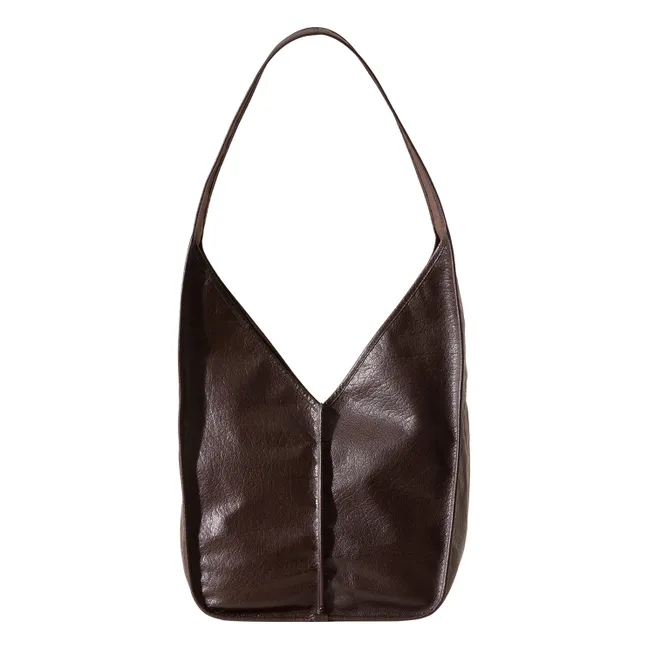 Sac Calella Crossbody Tumbled | Marron foncé