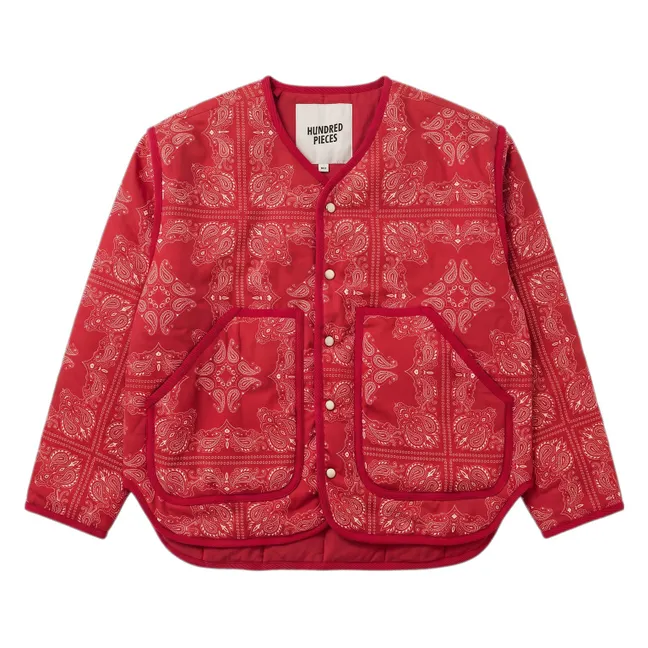 Veste Malya Bandana | Rouge foncé