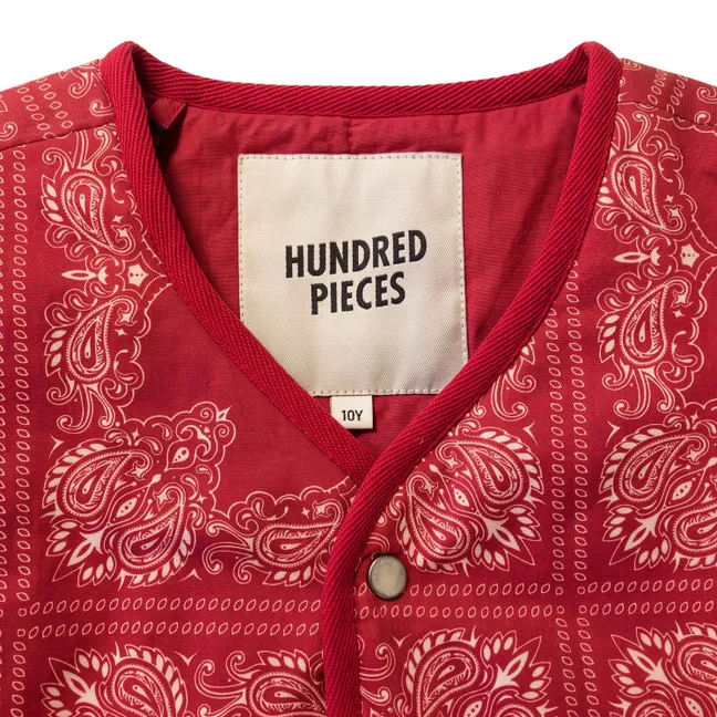 Veste Malya Bandana | Rouge foncé