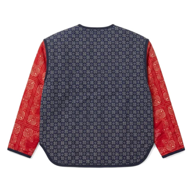 Veste Malya Bandana | Bleu indigo