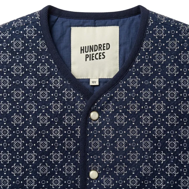 Veste Malya Bandana | Bleu indigo