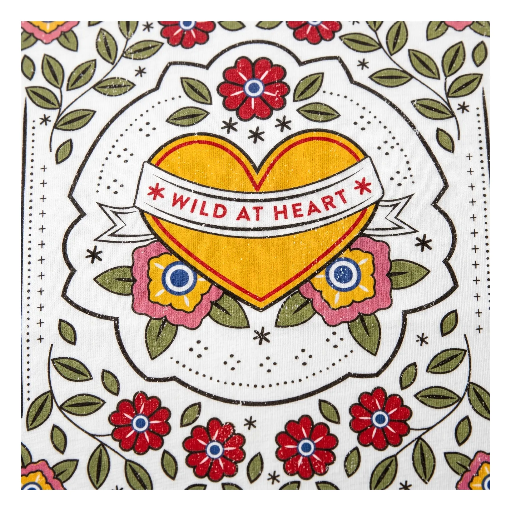 T-shirt Luna Wild at Heart | Blanc cassé- Image produit n°4