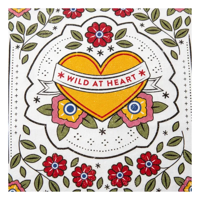 Luna Wild at Heart T-shirt | Off white