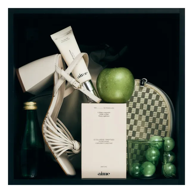 Le collagène triptide goût matcha - 30 sitcks 