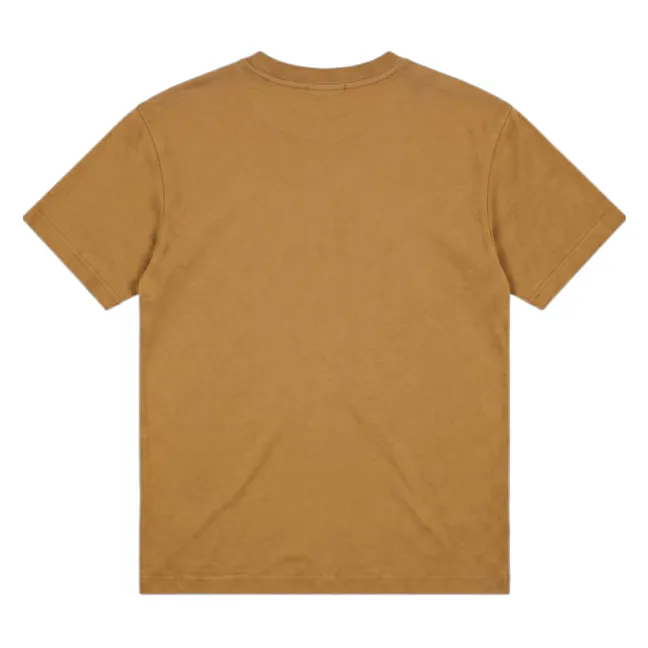 T-shirt King Coton Bio | Marron glacé