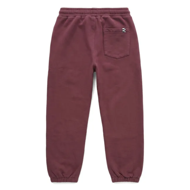 Jogger Race Coton Bio | Marron foncé