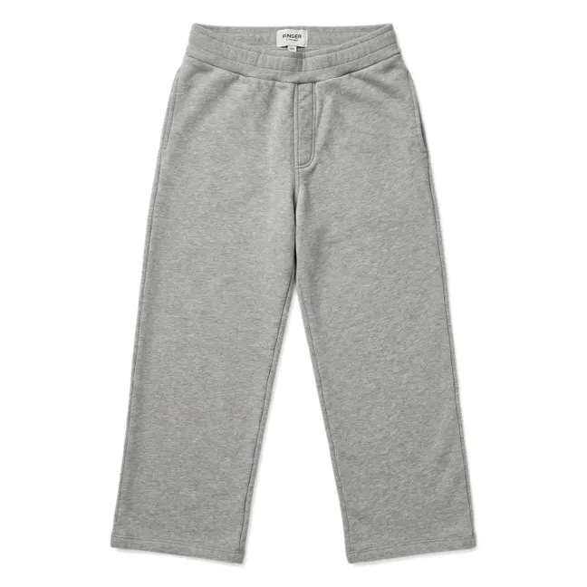 Jogger Renzo Coton Bio | Gris chiné