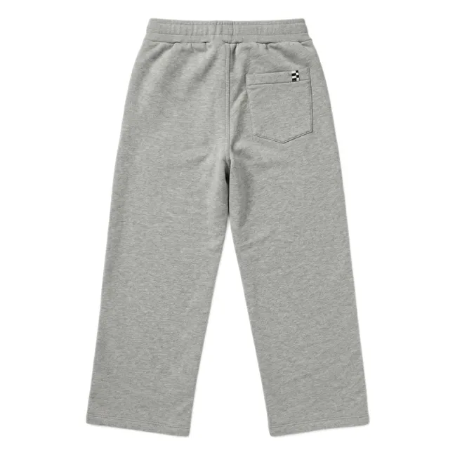 Jogger Renzo Coton Bio | Gris chiné