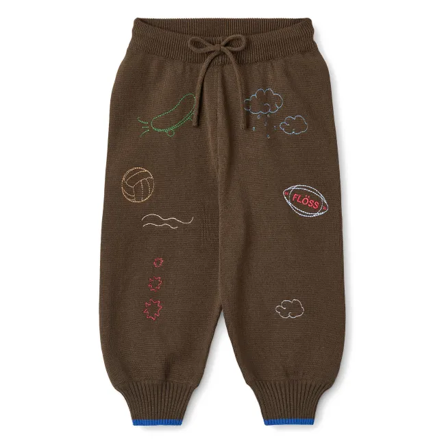 Pantalon Maille Gustav | Marron