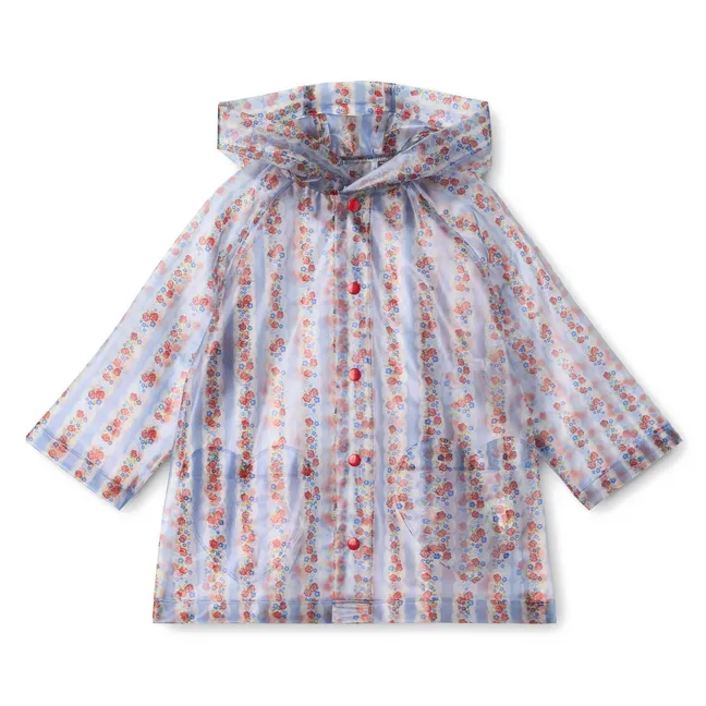Iris Raincoat | Blue